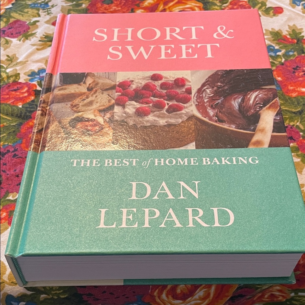Short & Sweet Home Baking Cookbook - Pink and Teal